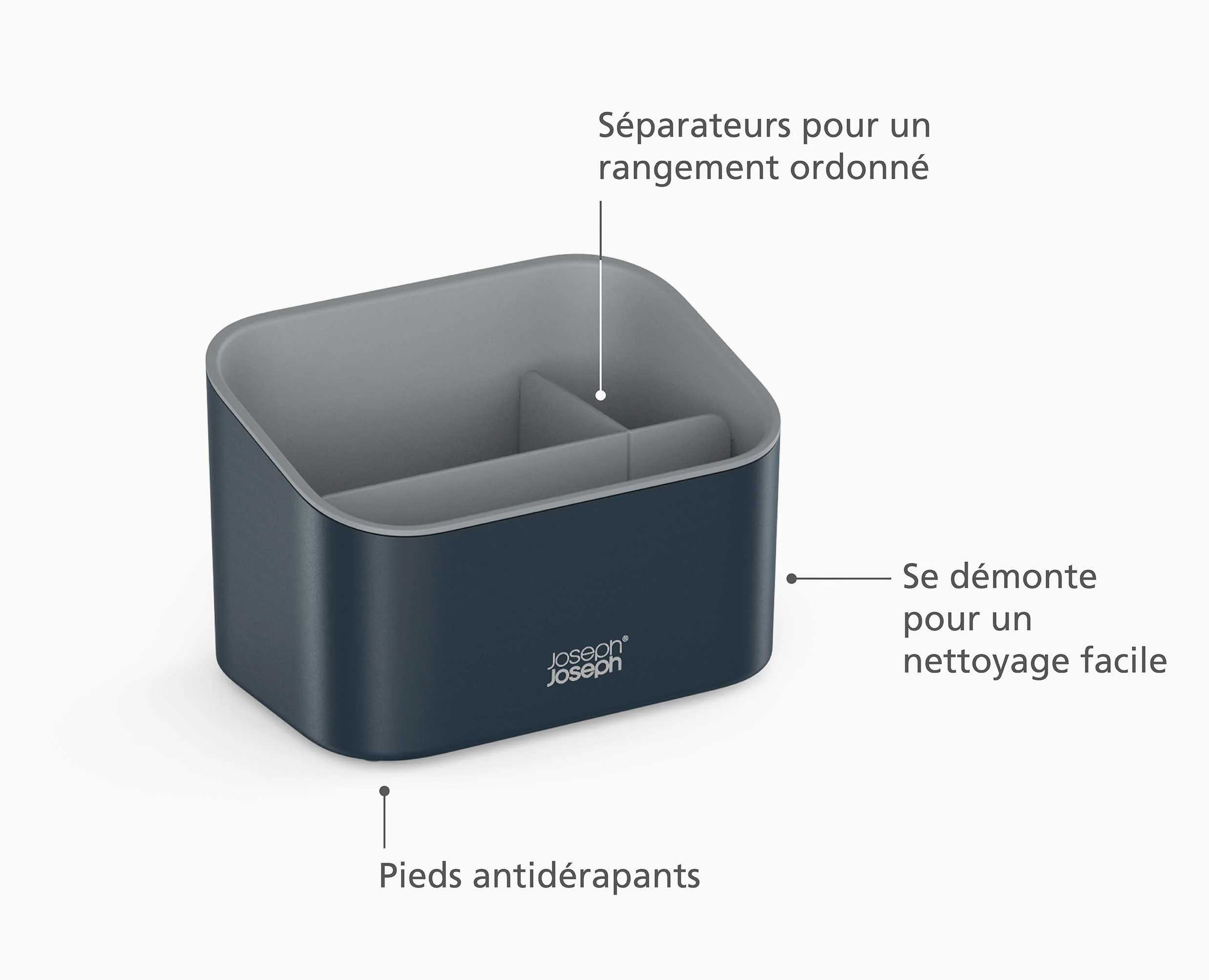 Rangement à niveaux pour évier SinkStore™ gris - Image 6