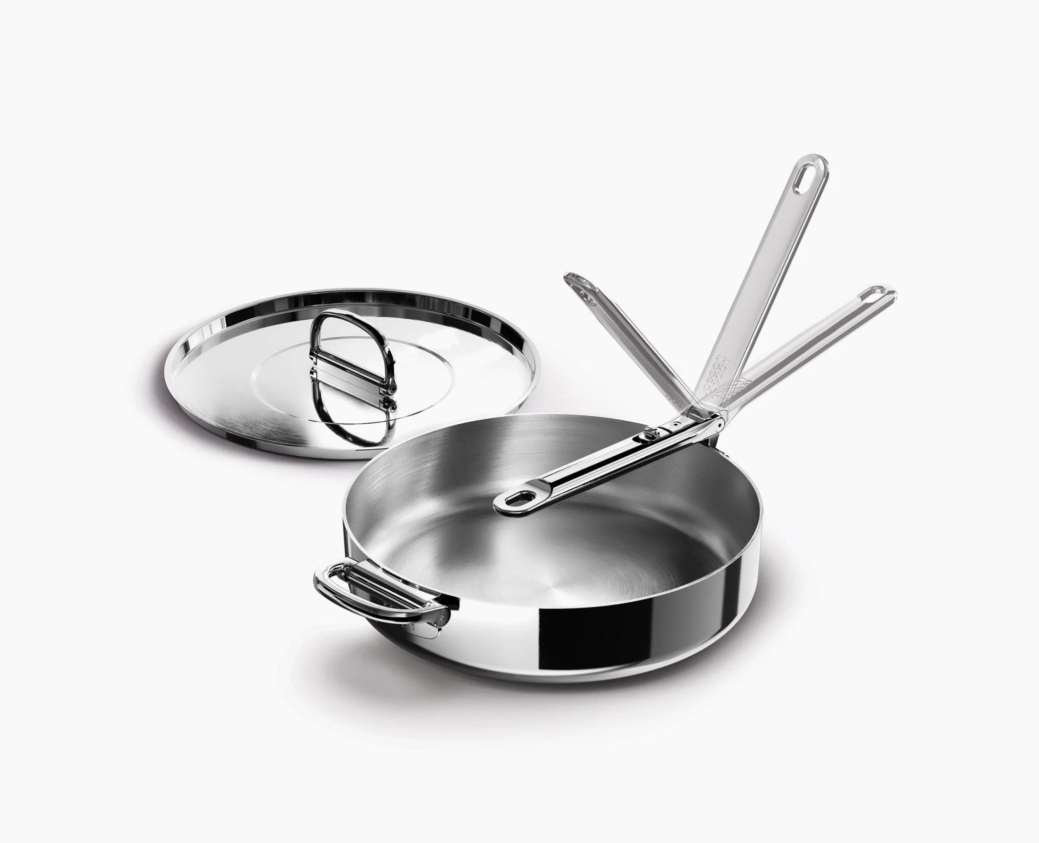 Sauteuse en Inox 28cm avec Couvercle Space Steel
