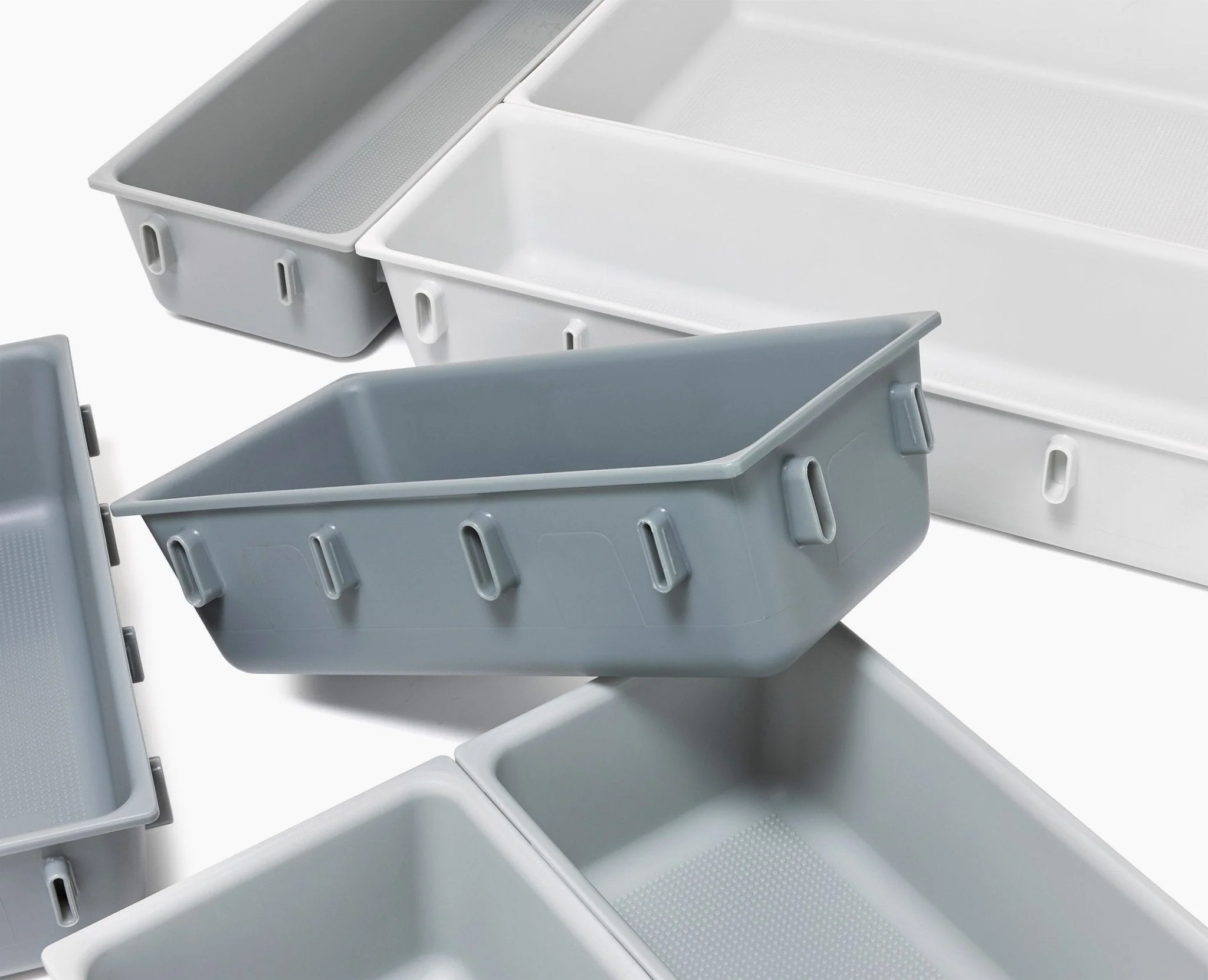 Set d'Organisateurs de Tiroir Modulaires de 10 pièces Pierre Foncé Blox™ - Image 7