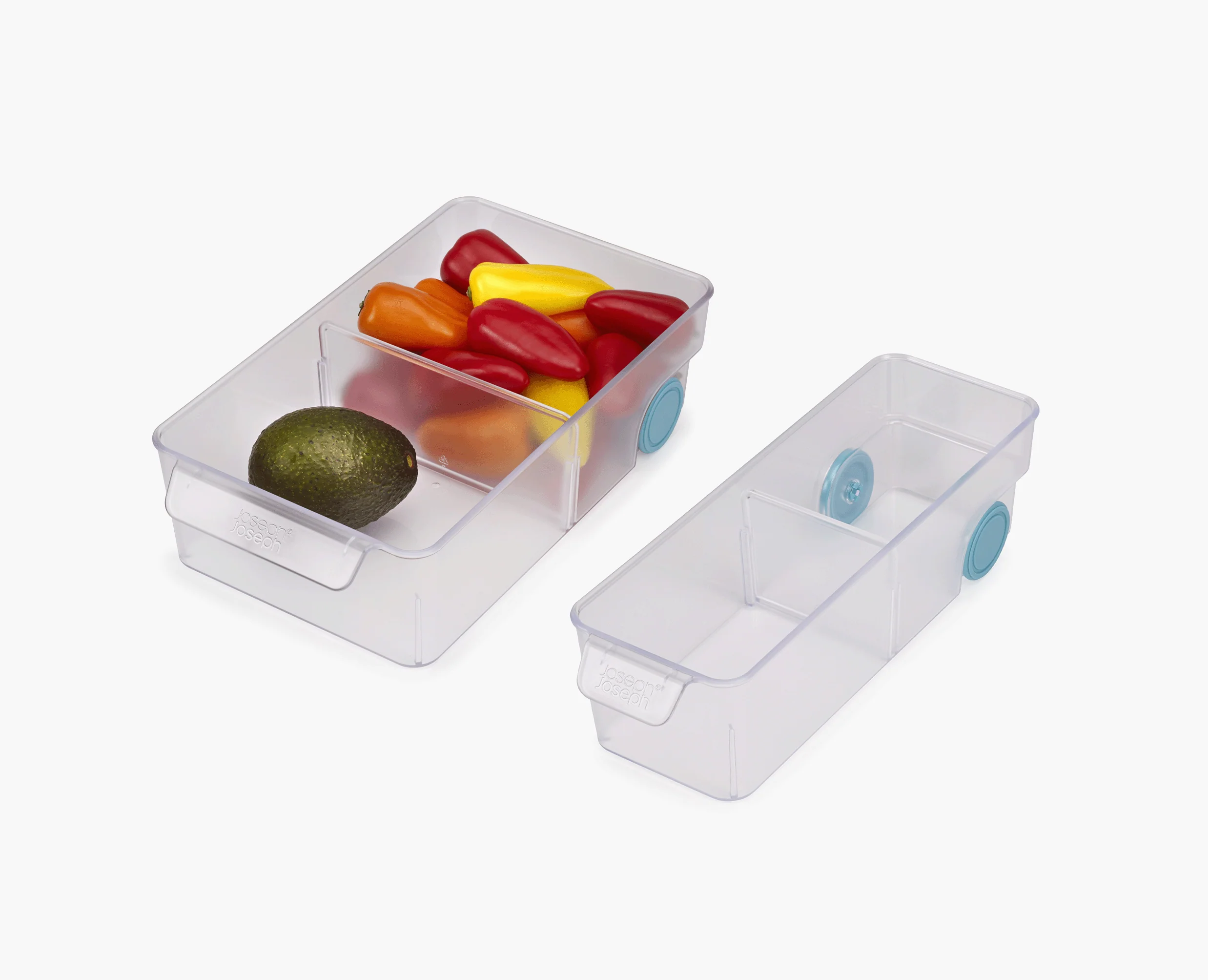 Set De 2 Boîtes De Rangement Transparentes Fridgestore™ - Image 3