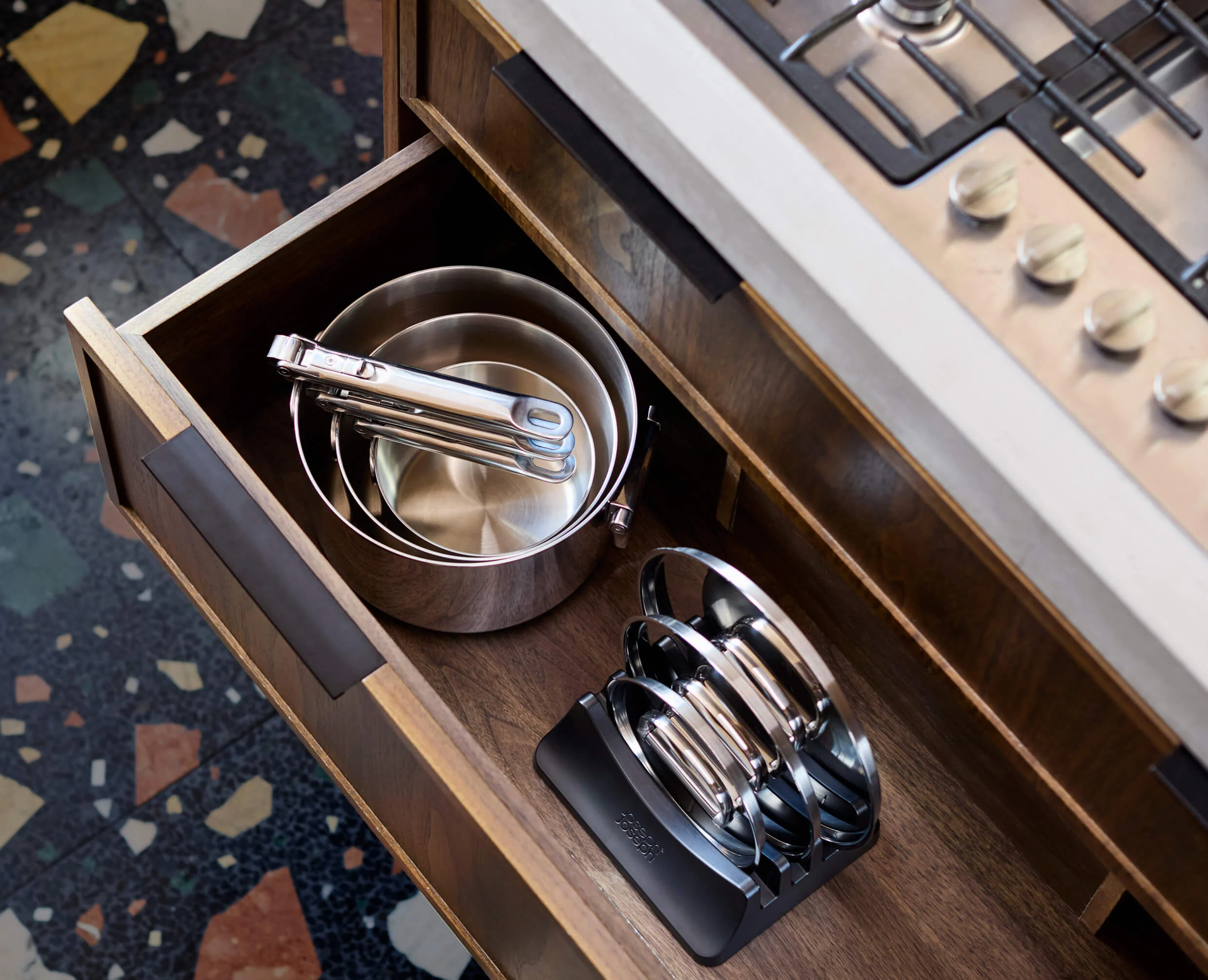 Set de 3 Casseroles en Inox Space Steel - Image 6