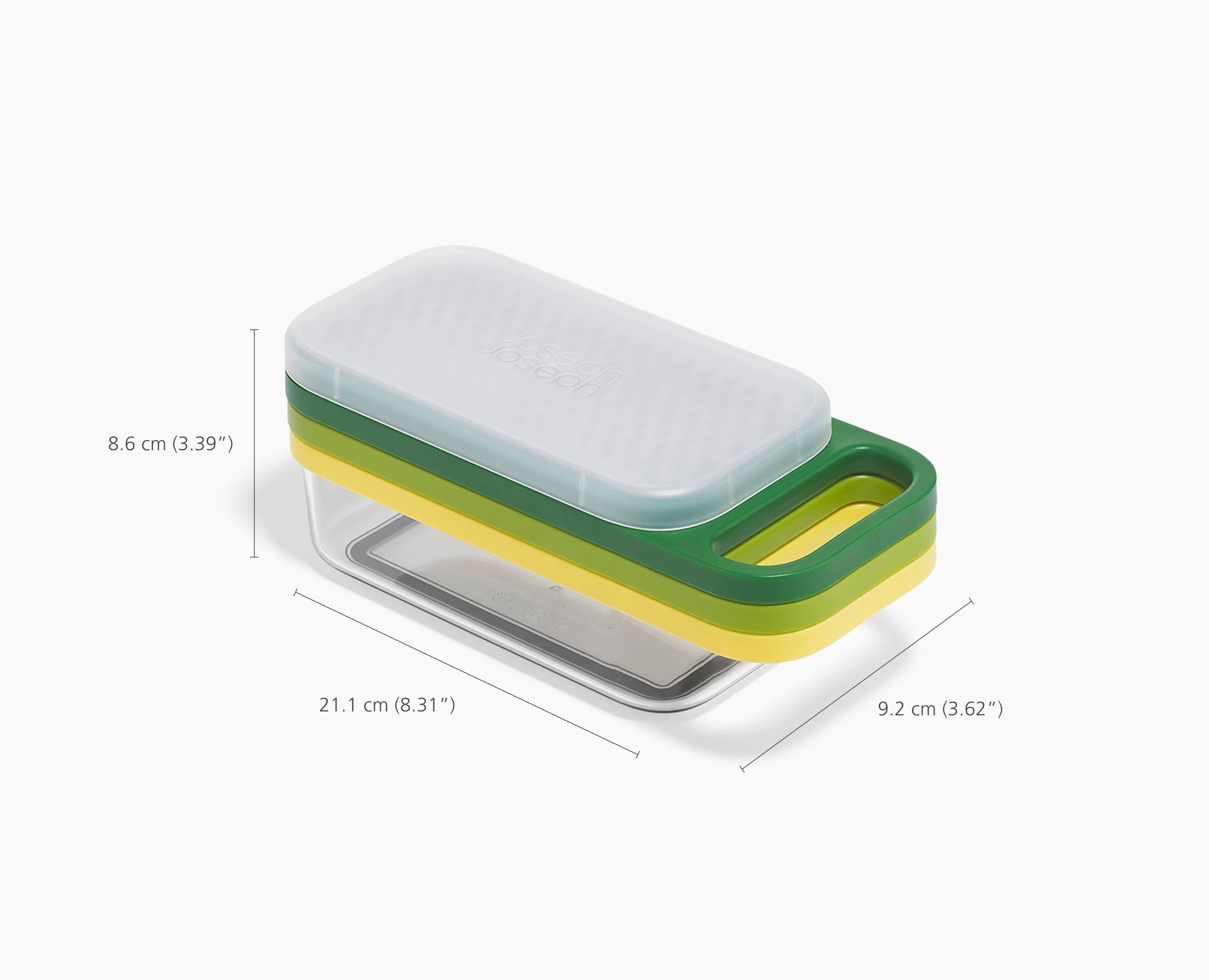 Set de 3 râpes avec conteneur Multi-Grate & Store™ - Image 7