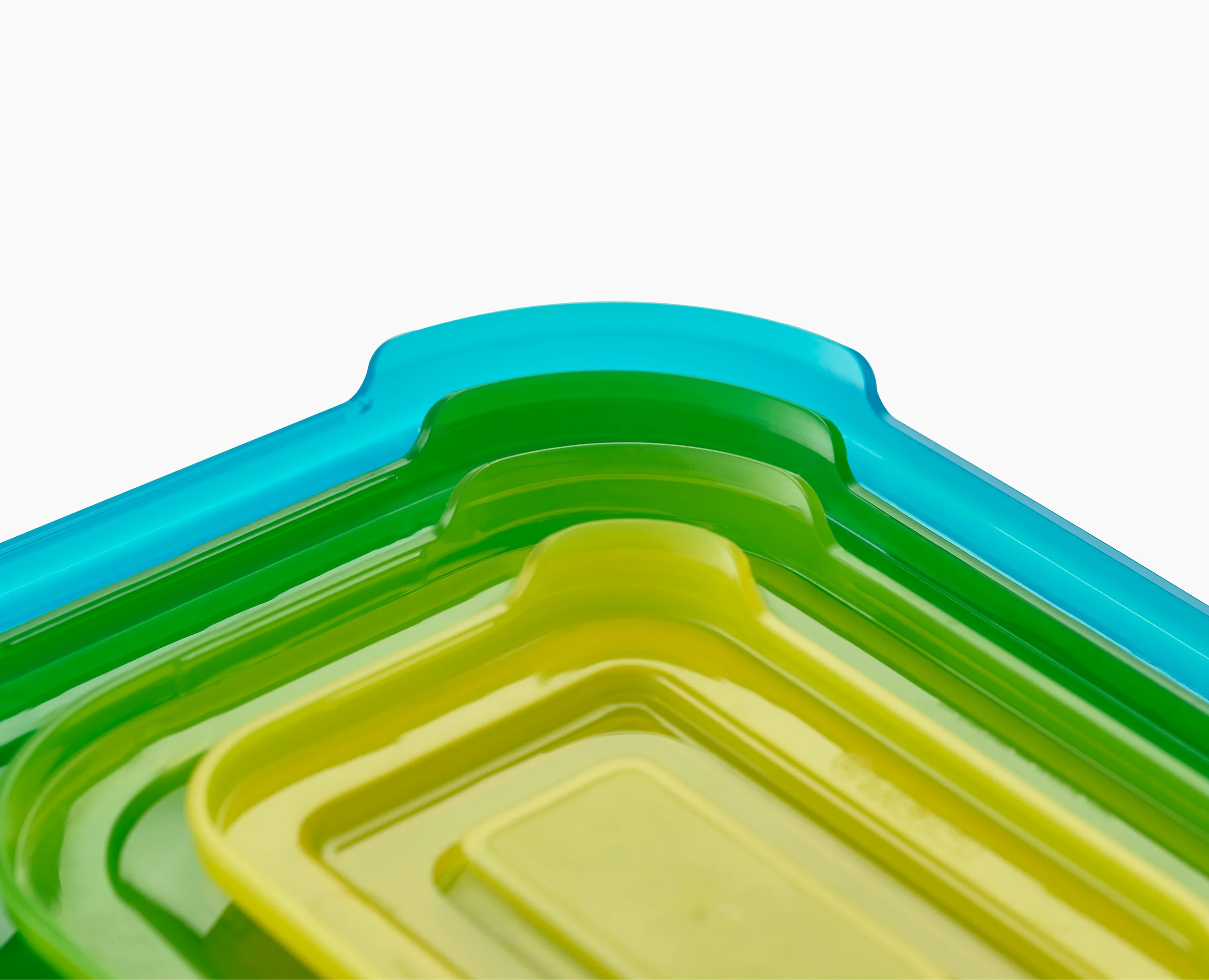 Set de 4 Boites de Conservation en Verre Nest™ Glass - Image 6