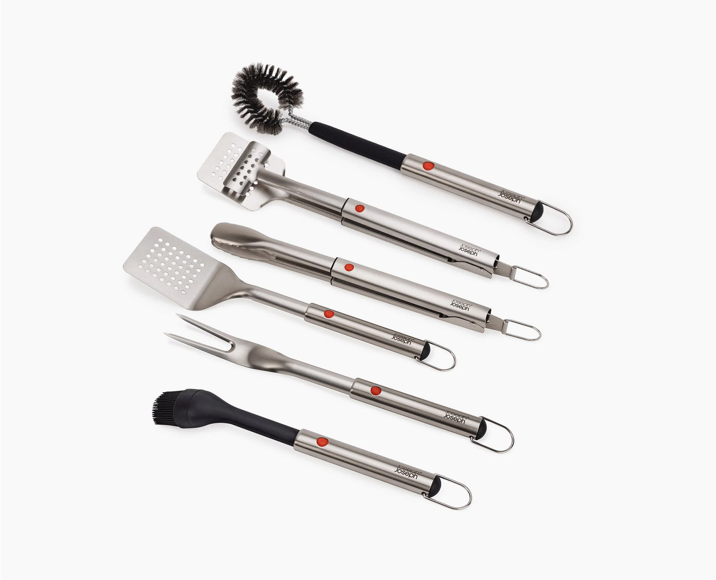 Set de 6 Ustensiles de Barbecue avec Manches Extensibles GrillOut - Image 3