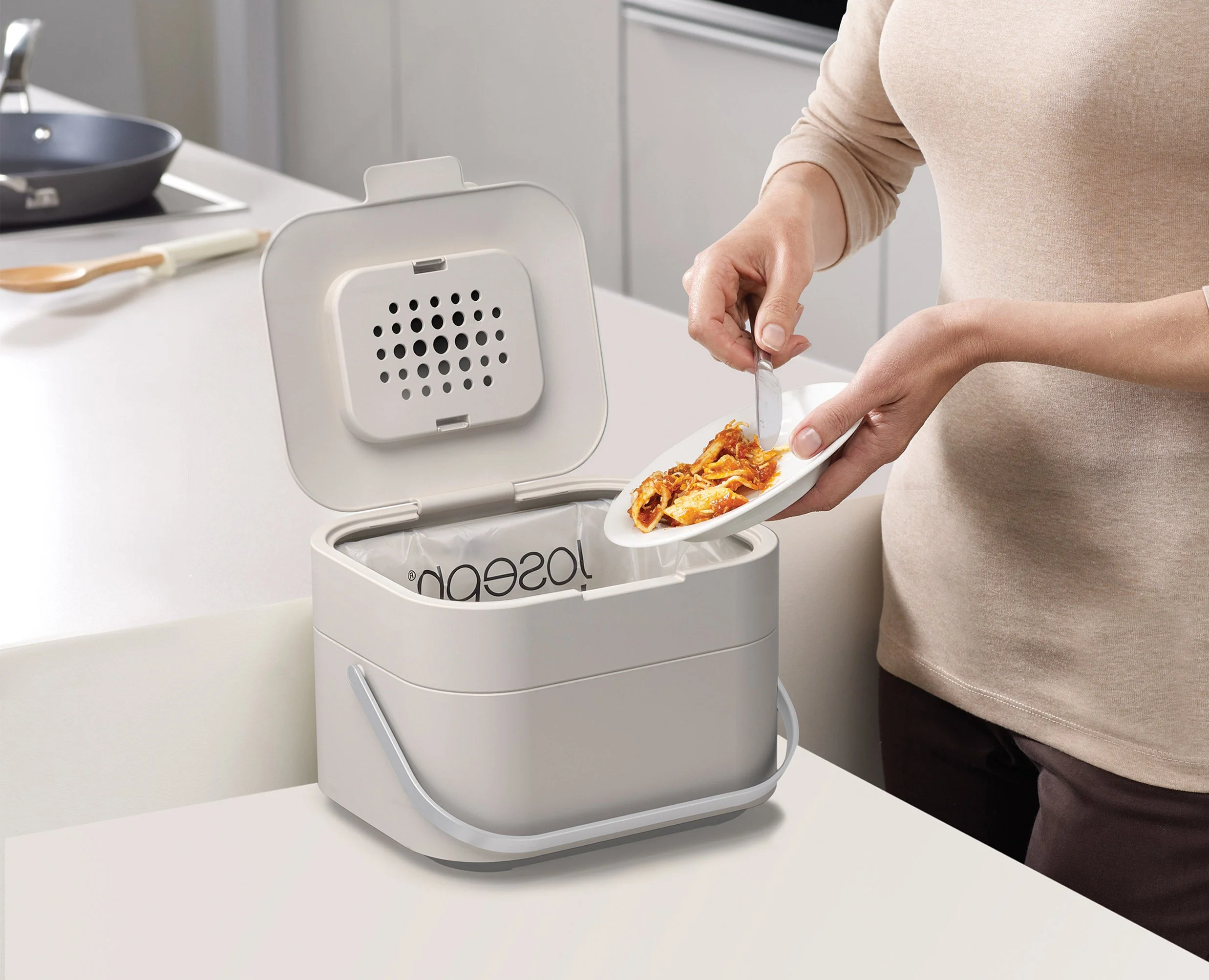 Set De Démarrage Stack 4L En Pierre Pour Bac À Déchets Alimentaires - Image 4