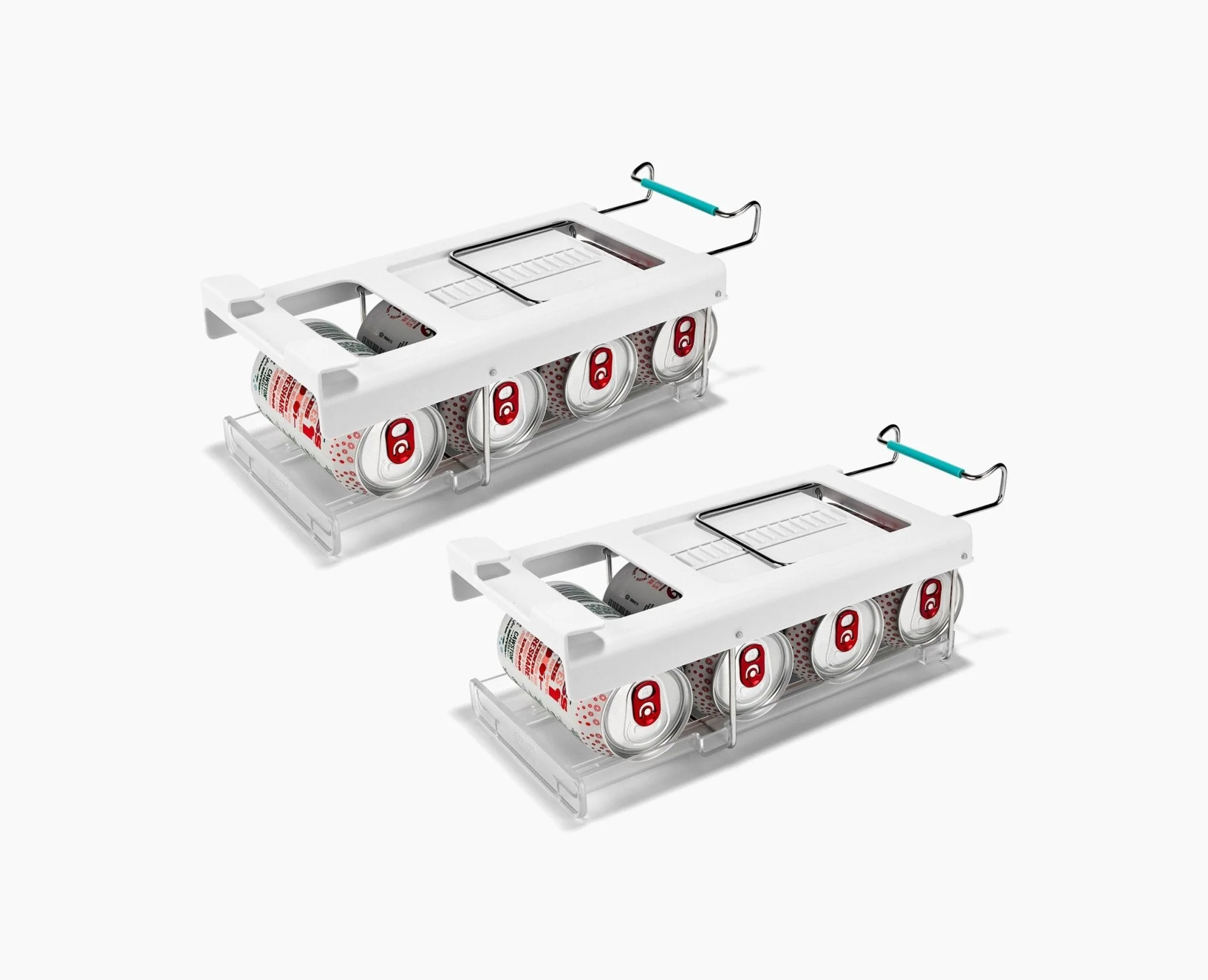 Set de deux Porte-Canettes Sous Étagère Fridgestore™ - Image 3