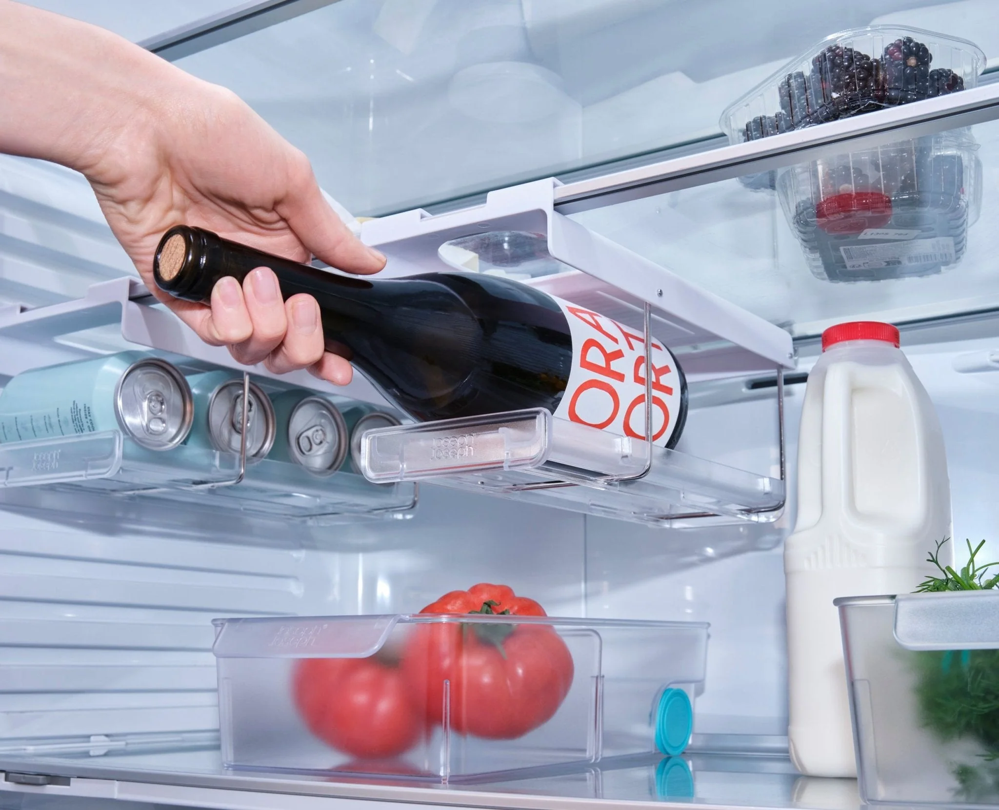 Set de deux Range-Bouteilles de Vin Sous Étagère Fridgestore™ - Image 4