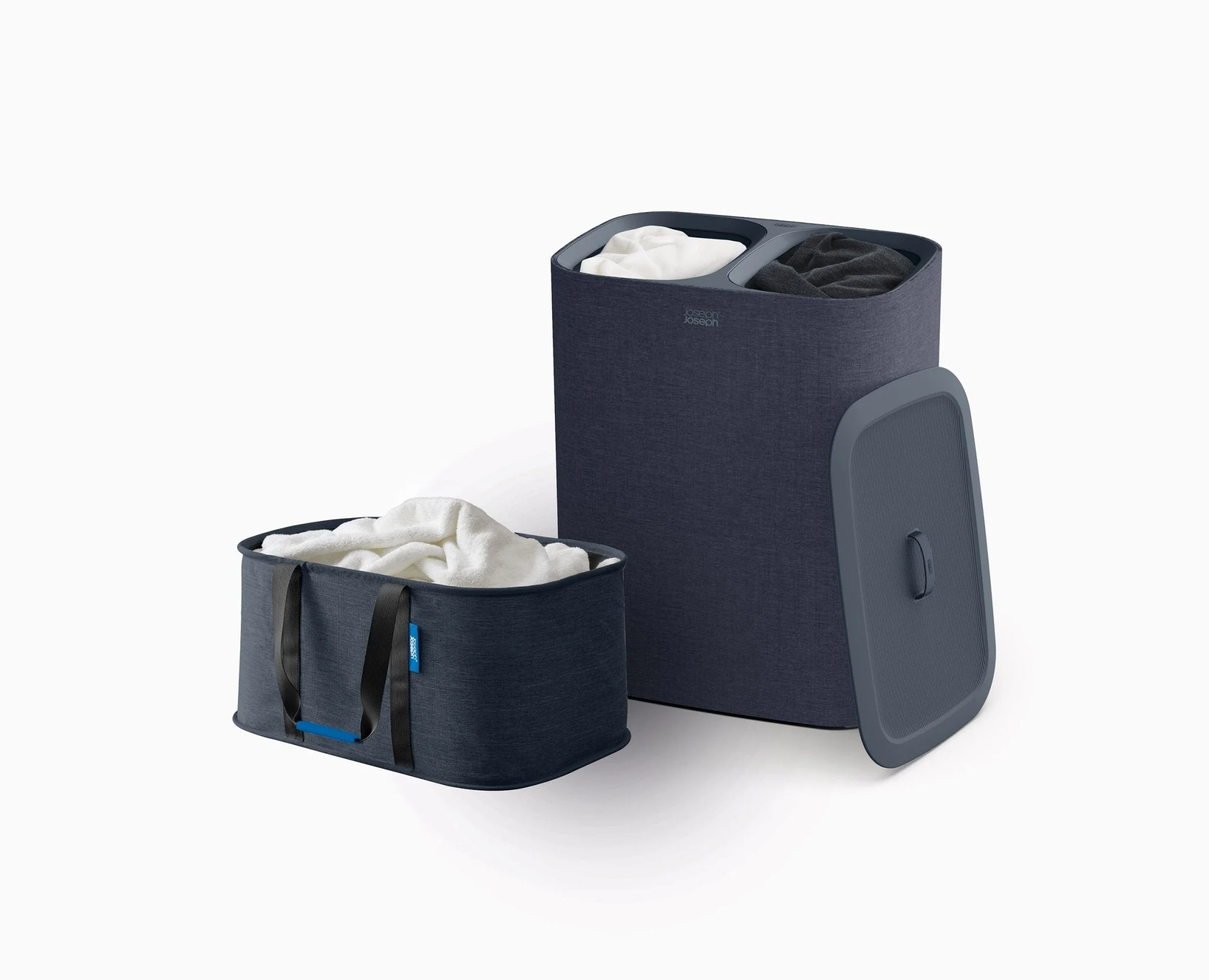 Set de Paniers à Linge 90L Tota et Panier Pliable 35L Hold-All™  Noir - Image 3
