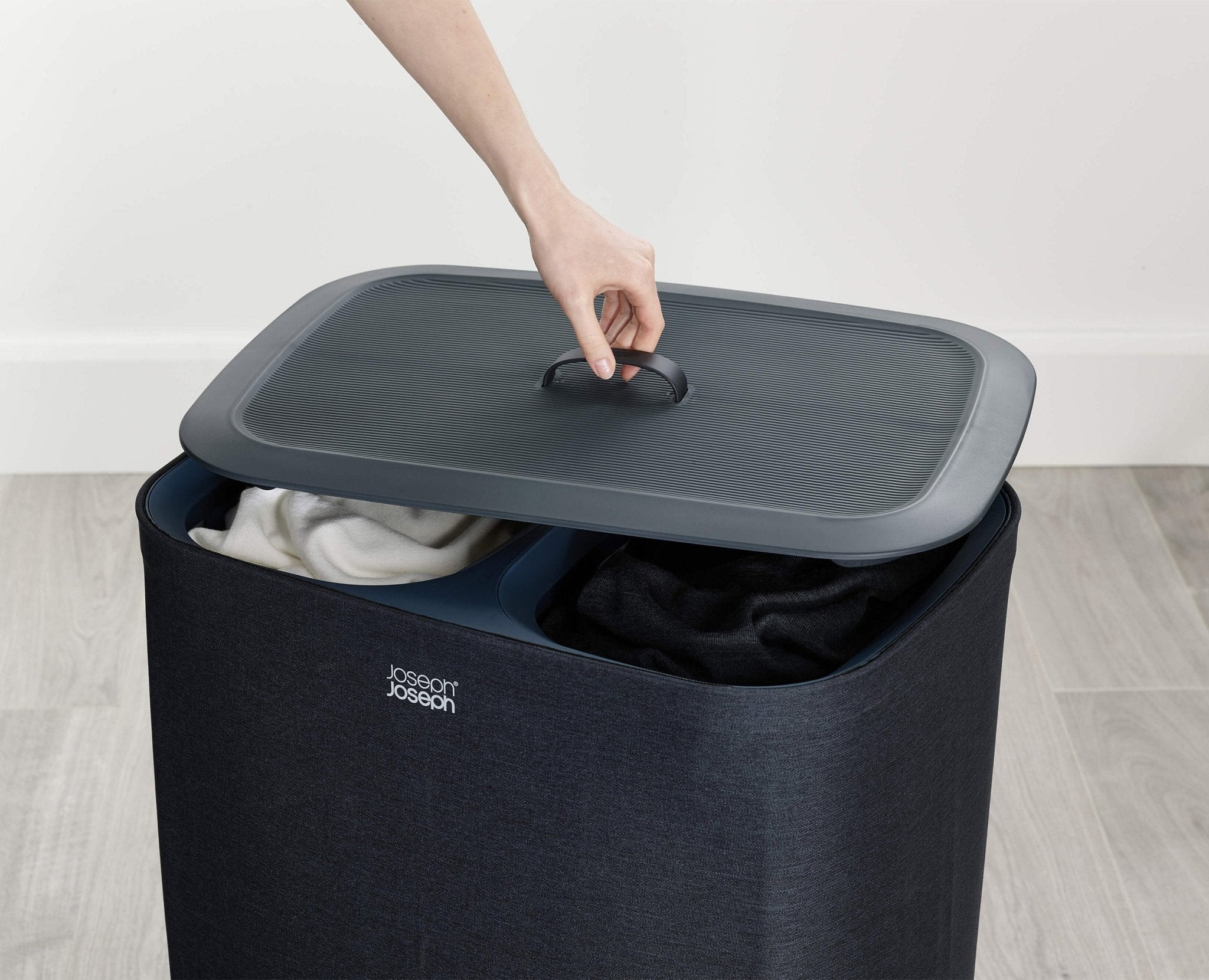 Set de Paniers à Linge 90L Tota et Panier Pliable 35L Hold-All™  Noir - Image 4