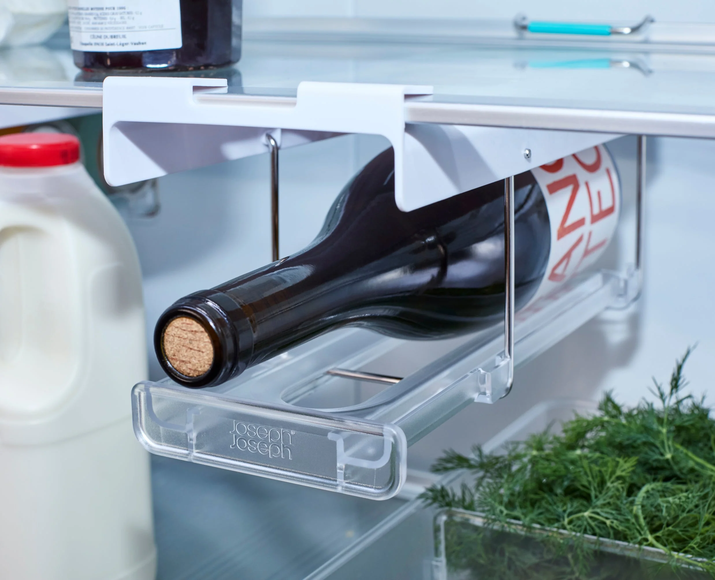 Set de Range-Bouteilles de Vin et de Canettes Sous Étagère Fridgestore™ - Image 5