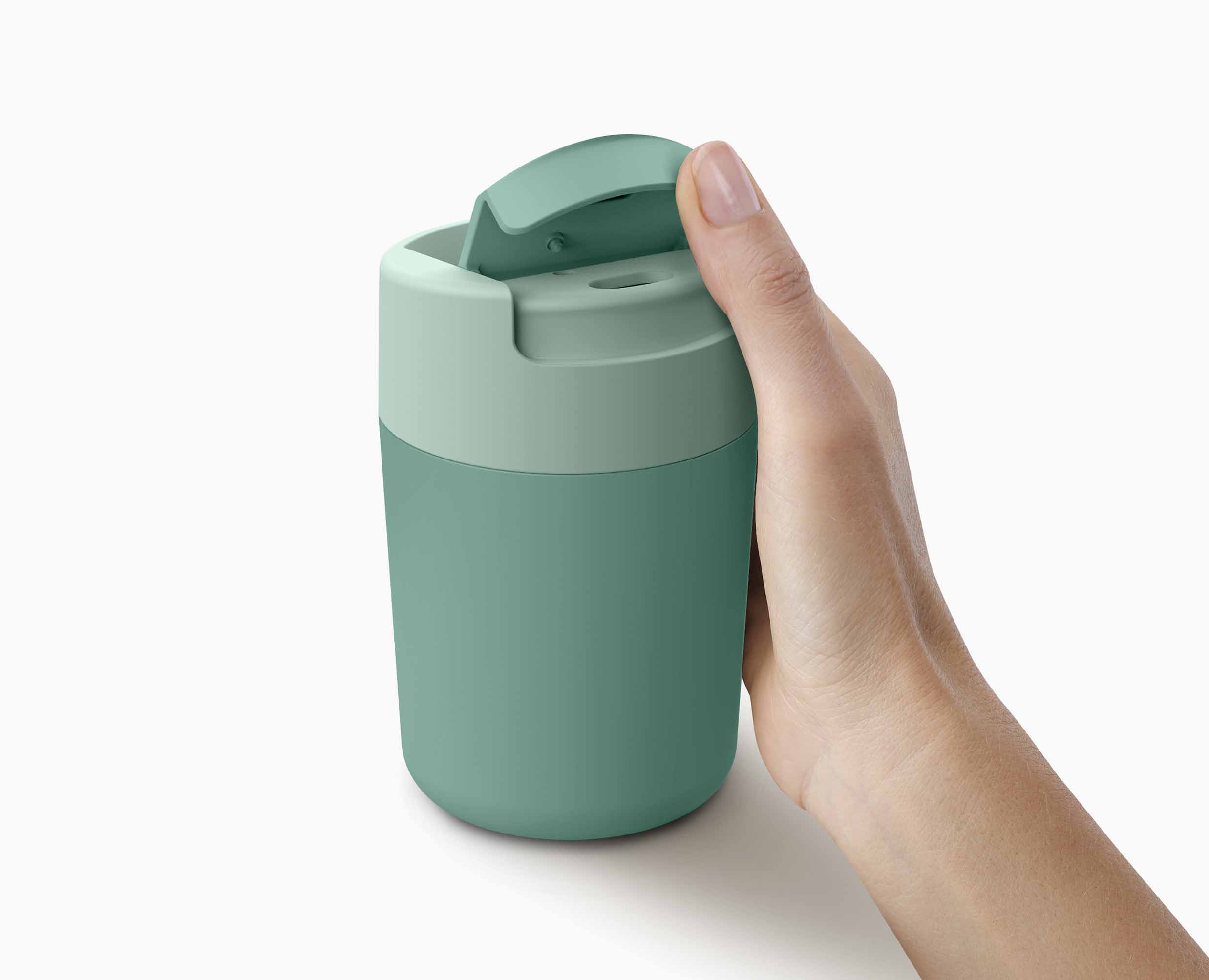 Mug Réutilisable Vert 340ml Sipp™ - Image 4