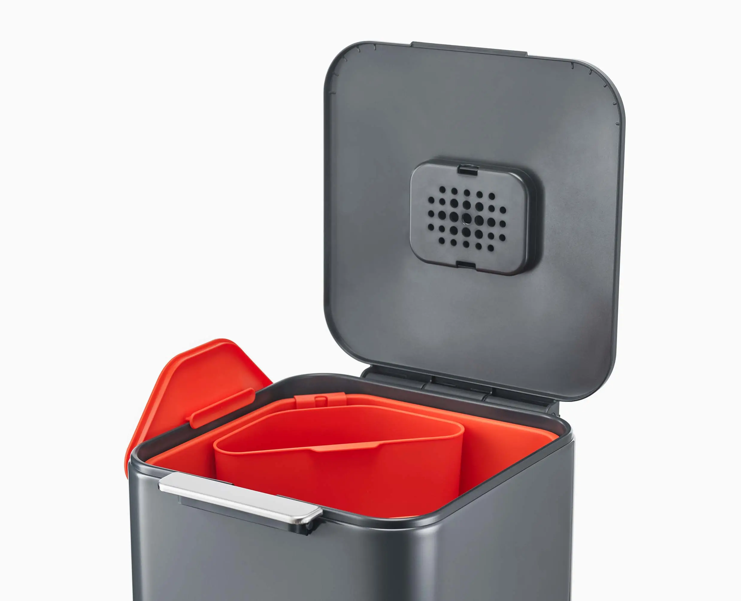 Poubelle de Tri Sélectif Grise 40 Litres Totem - Image 5