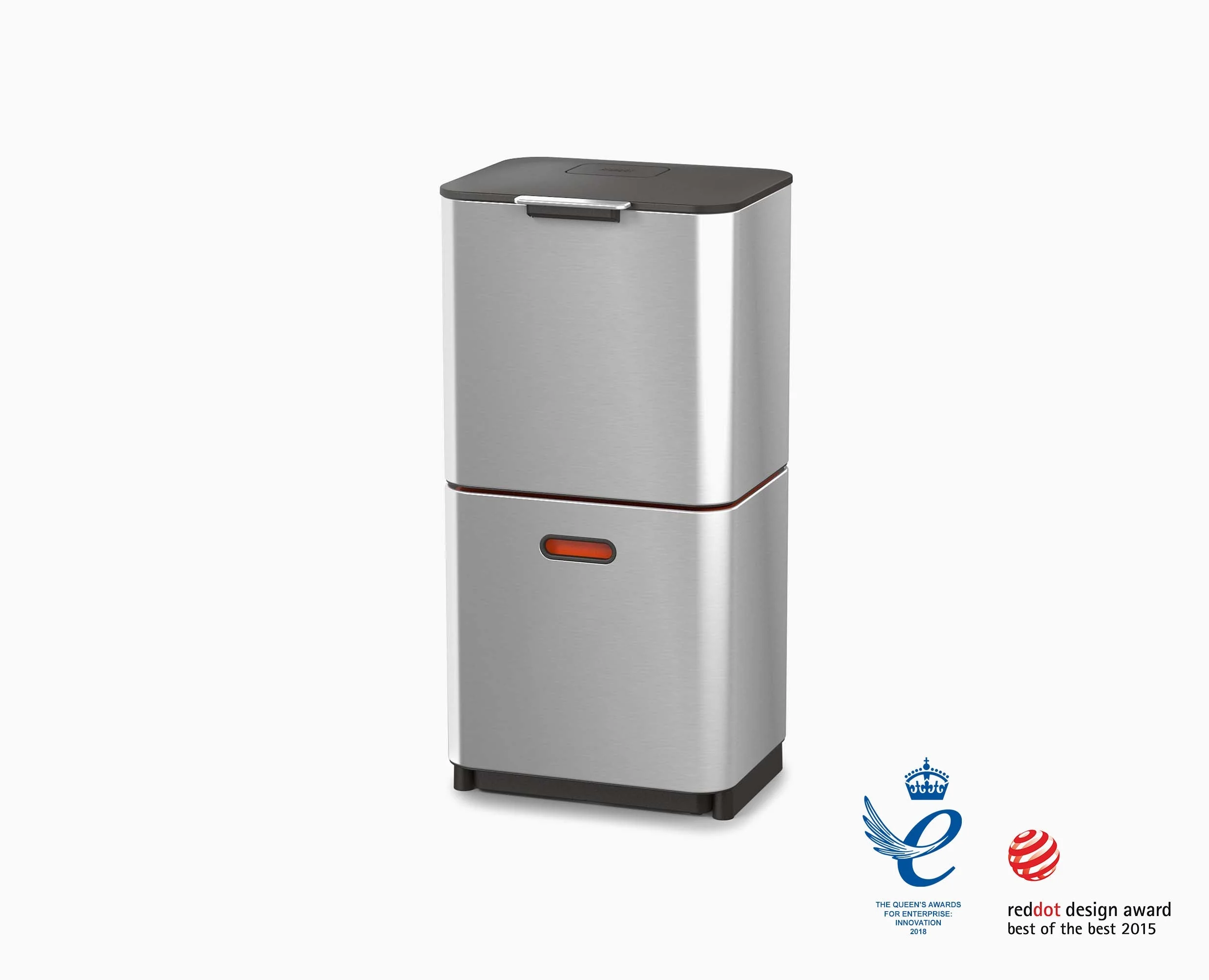 Poubelle de Tri 60l Inox Totem Max - Image 4