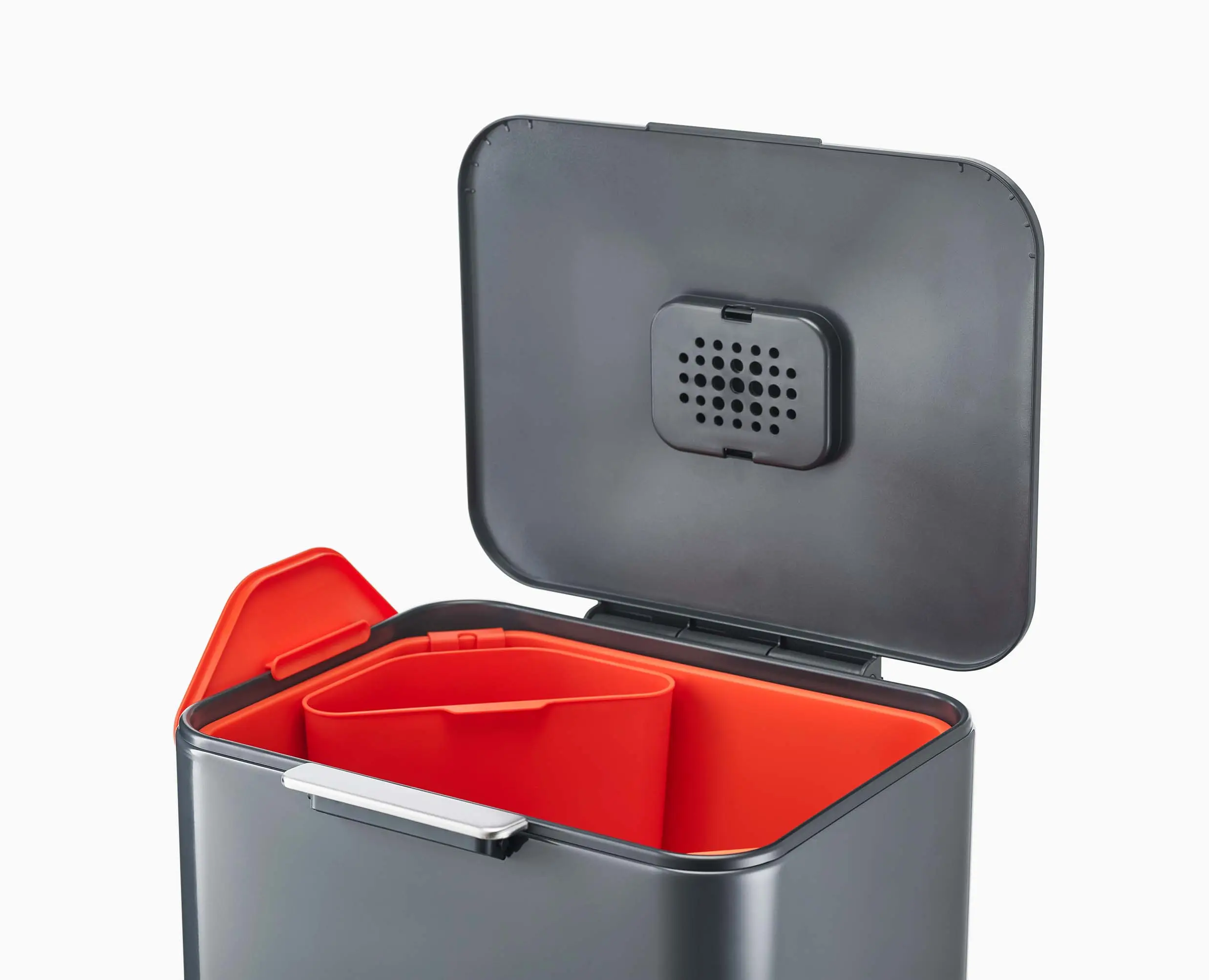 Poubelle de Tri 60l Gris Totem Max - Image 5
