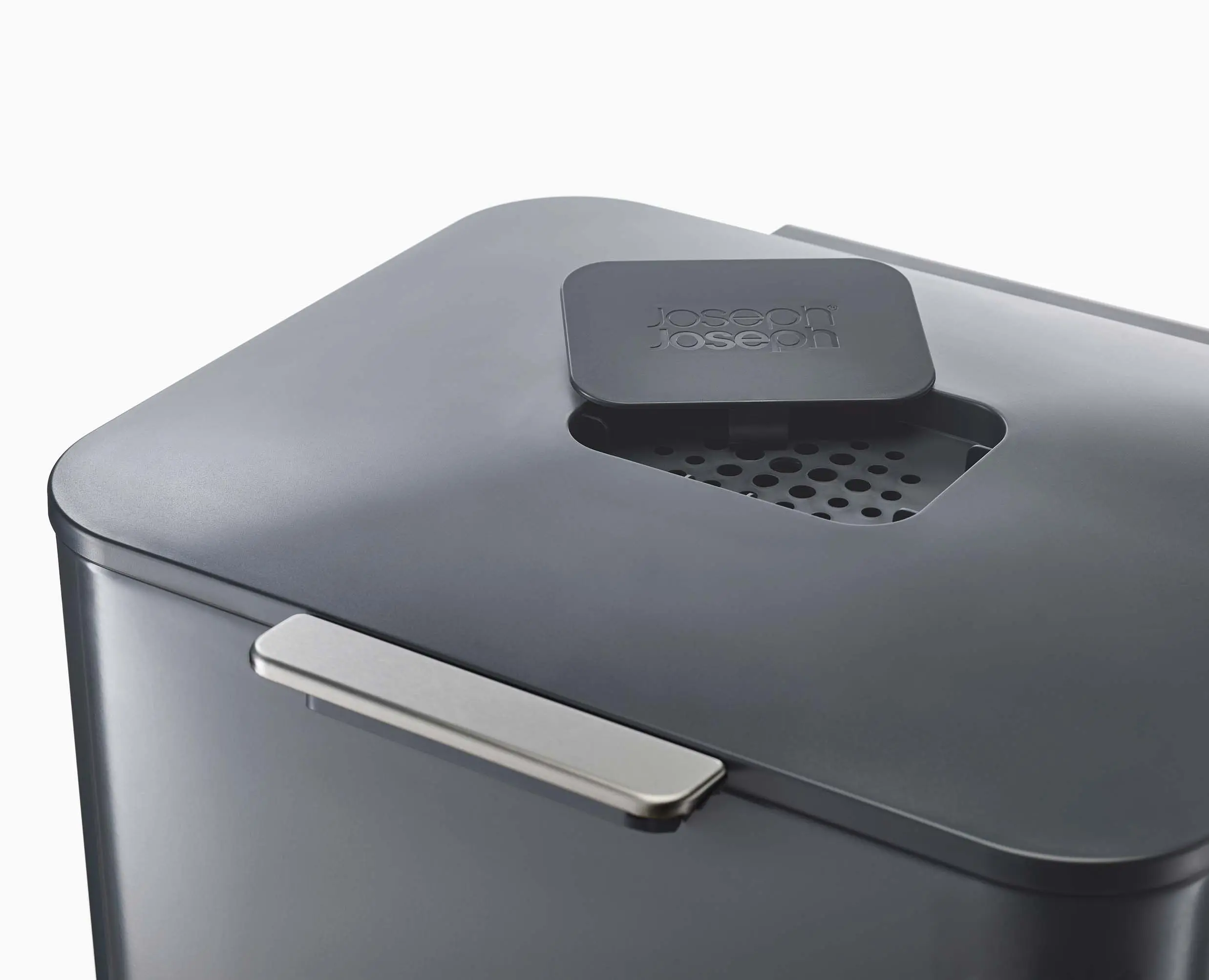 Poubelle de Tri 60l Gris Totem Max - Image 6