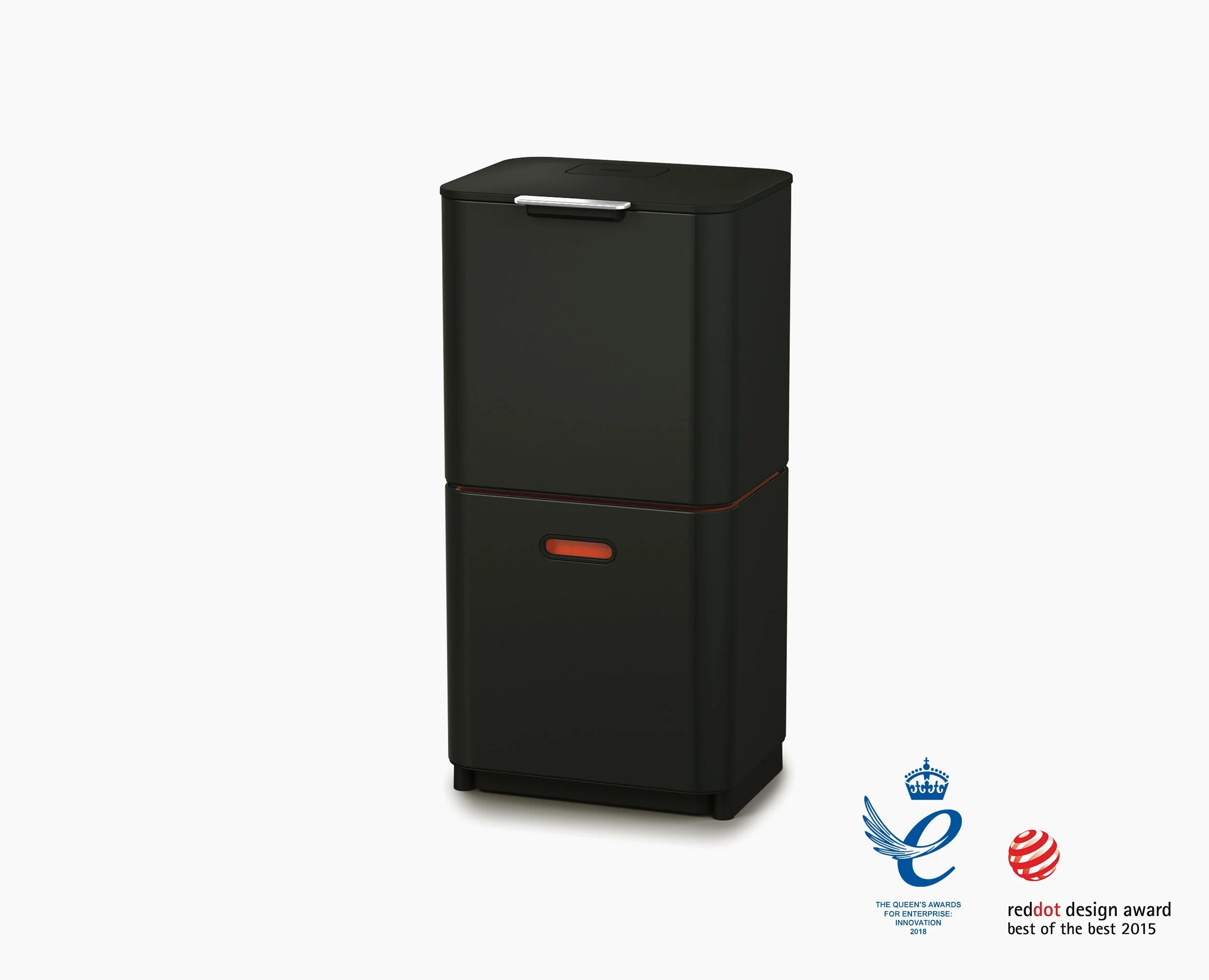 Poubelle de Tri 60l Noir Totem Max - Image 4