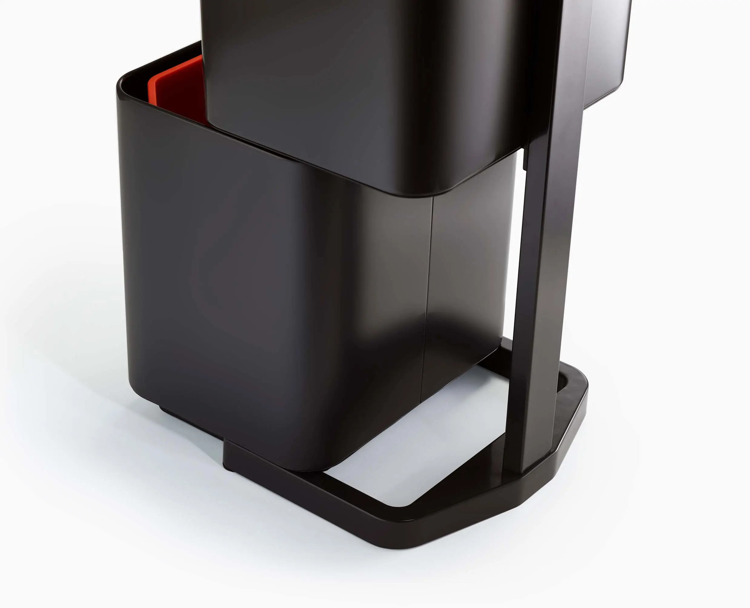 Poubelle de Tri 60l Noir Totem Max - Image 7